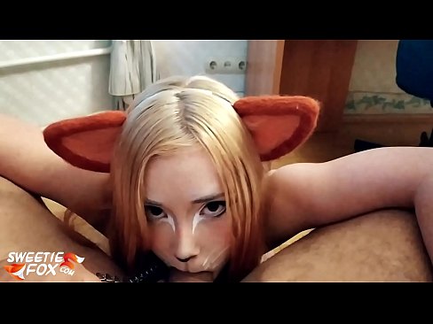 ❤️ Кицунэ заглотить хуй и сперма в рот Порно на porno-flix.ru ❌️❤